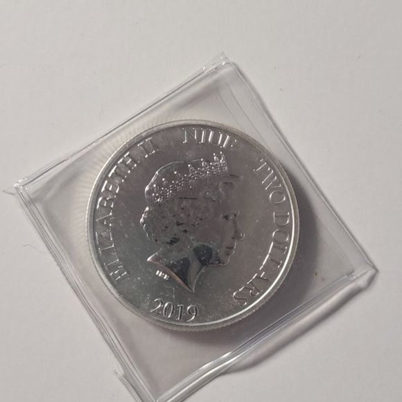 2019 Niue 1 oz .999 Silver Coin - Darth Vader - Picture 2 of 2